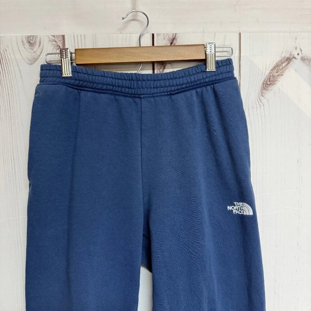 The North Face Half Dome Sweatpants Men's Small Blue‎ EUC
